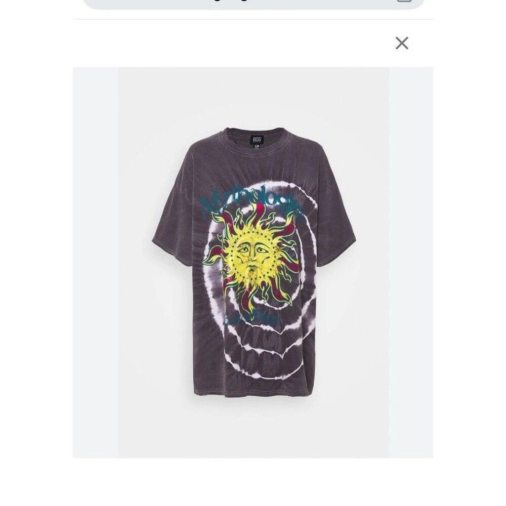 BDG Urban Outfitters T Shirt Oversized L XL Mythologies Tie Dye Purple Women - Picture 13 of 16